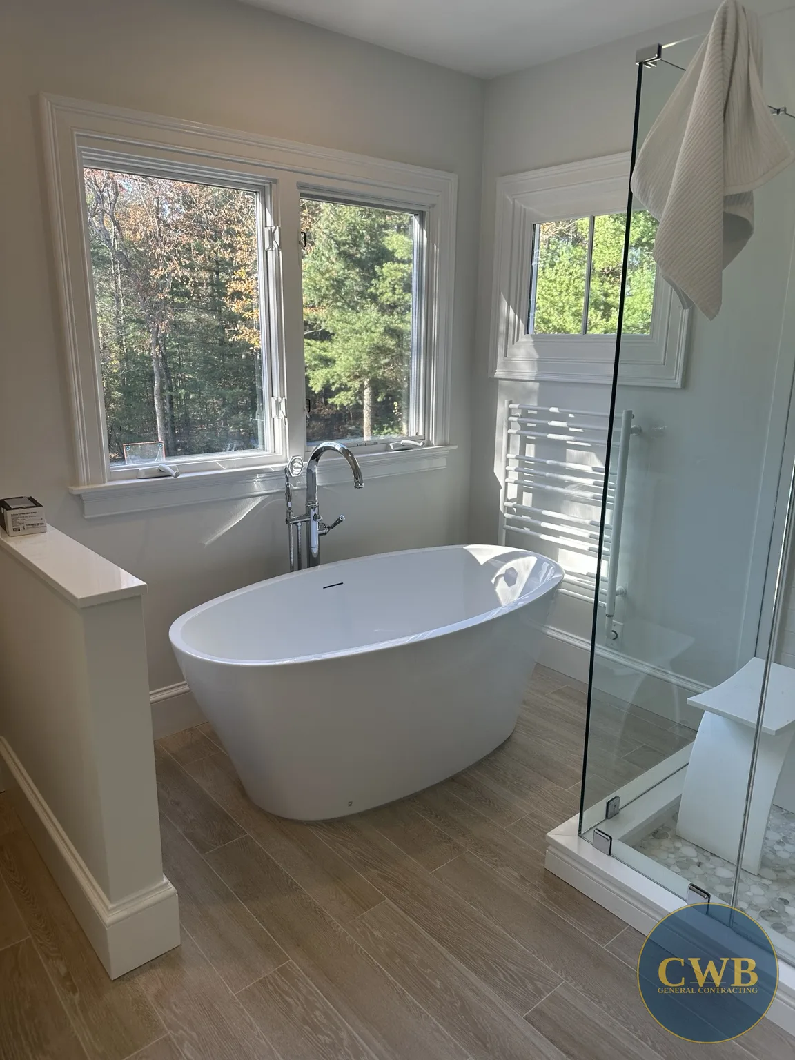 Freestanding tub bathroom