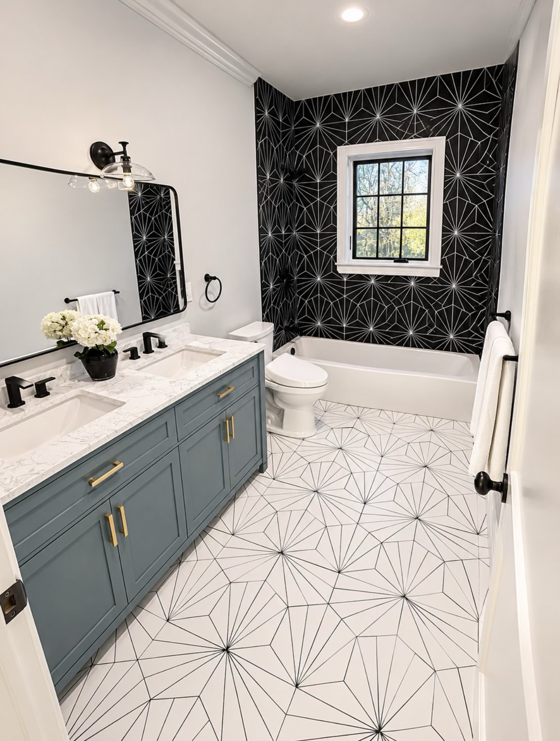Hall bathroom